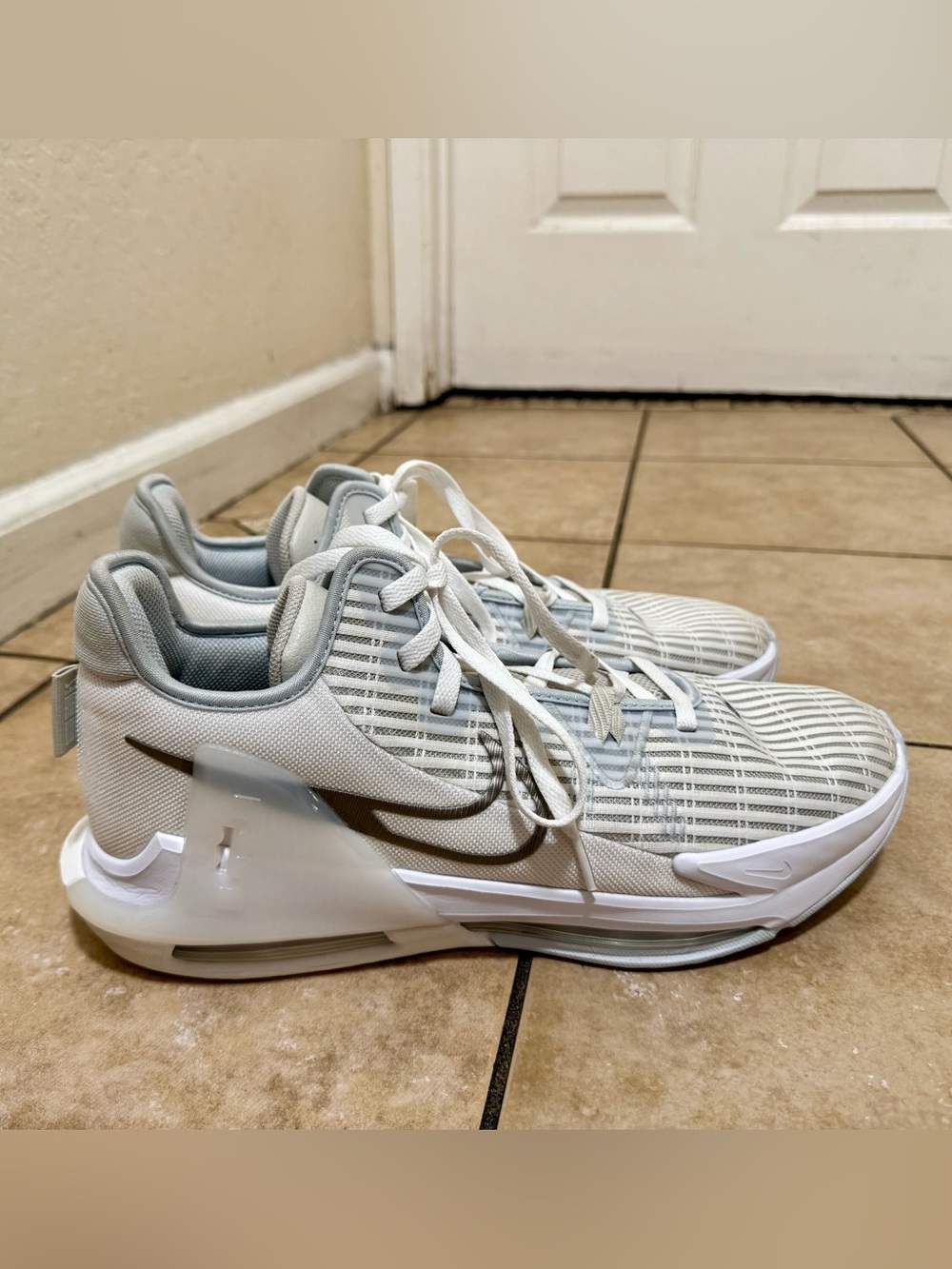 Men’s Nike LeBron Witness 6 'Summit White Metallic Pewter'